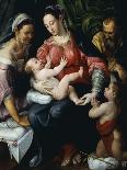 Holy Family with St. Catherine of Alexandria and the Infant St. John the Baptist, circa 1551-1556 (-Prospero Fontana-Giclee Print