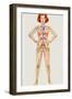 Prosthetic Woman: Artwork of Artificial Implants-John Bavosi-Framed Photographic Print