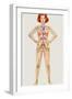 Prosthetic Woman: Artwork of Artificial Implants-John Bavosi-Framed Photographic Print
