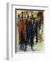 Prostitute, Friedrichstrasse, Berlin (Berlin Street Scene)-Ernst Ludwig Kirchner-Framed Giclee Print