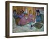 Prostitutes Around a Dinner Table, 1893-Henri de Toulouse-Lautrec-Framed Giclee Print