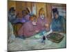 Prostitutes Around a Dinner Table, 1893-Henri de Toulouse-Lautrec-Mounted Giclee Print