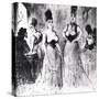 Prostitutes, circa 1850-Constantin Guys-Stretched Canvas