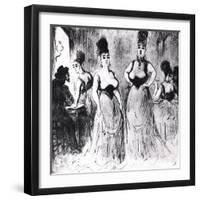 Prostitutes, circa 1850-Constantin Guys-Framed Giclee Print