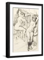 Prostitutes-Boris Dmitryevich Grigoriev-Framed Giclee Print