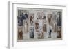 Protagonists of L'Oiseau Bleu-Maurice Maeterlinck-Framed Giclee Print