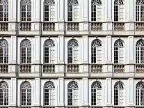 Architecture and Windows of Ancient Renaissance Style Classical Building-Protasov AN-Photographic Print