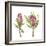 Protea Pair-Sandra Jacobs-Framed Giclee Print