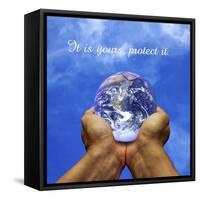 Protect It-Ata Alishahi-Framed Stretched Canvas