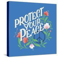 Protect Your Peace I Bright-Gia Graham-Stretched Canvas