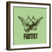 Protect-null-Framed Giclee Print