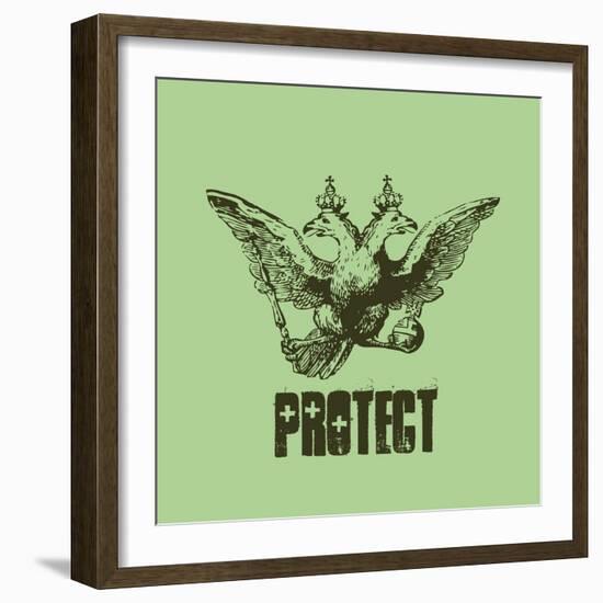 Protect-null-Framed Giclee Print