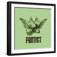 Protect-null-Framed Giclee Print