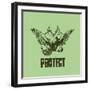 Protect-null-Framed Giclee Print