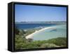 Protected Bird Sanctuary, Penguin Island, Western Australia, Australia-Ken Gillham-Framed Stretched Canvas