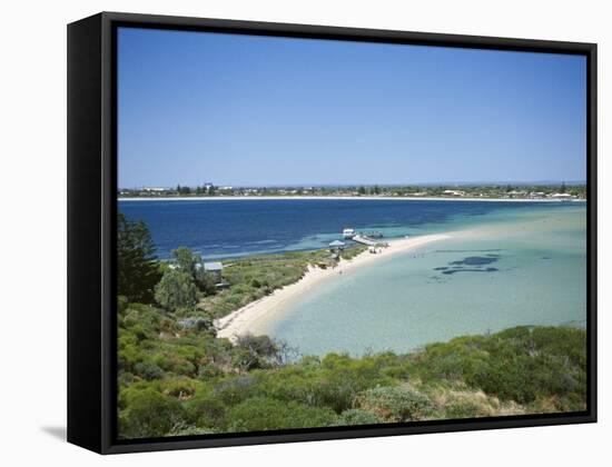 Protected Bird Sanctuary, Penguin Island, Western Australia, Australia-Ken Gillham-Framed Stretched Canvas