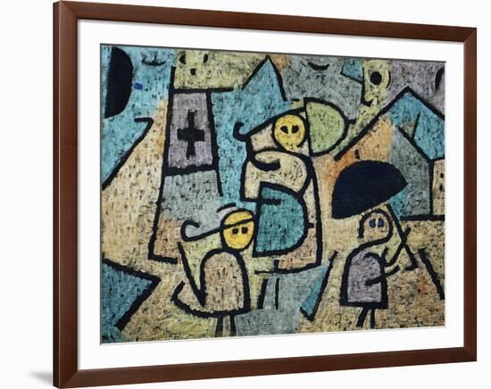 Protected Children-Paul Klee-Framed Giclee Print