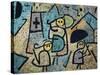 Protected Children-Paul Klee-Stretched Canvas