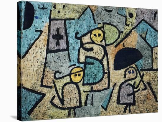 Protected Children-Paul Klee-Stretched Canvas