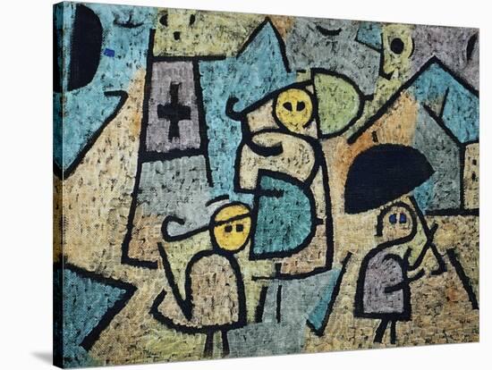 Protected Children-Paul Klee-Stretched Canvas