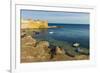 Protected Cove and City Walls Seen from Via Mura Di Tramontana Ovest-Rob Francis-Framed Photographic Print