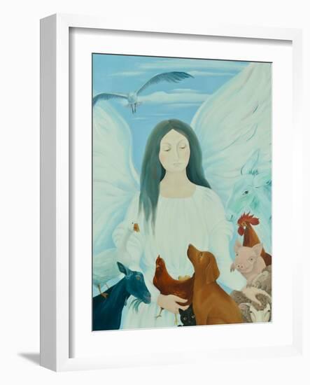 Protecting Angel, 2012-Magdolna Ban-Framed Giclee Print