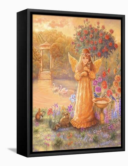 Protecting Angel-Judy Mastrangelo-Framed Stretched Canvas