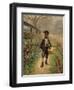 Protecting the Groceries, 1886-Edward Lamson Henry-Framed Giclee Print