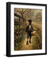 Protecting the Groceries-Edward Lamson Henry-Framed Giclee Print