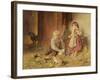 Protecting the Rabbits-Felix Schlesinger-Framed Giclee Print