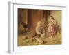 Protecting the Rabbits-Felix Schlesinger-Framed Giclee Print