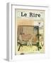 Protection from Mosquitoes in the Colonies, from 'Le Rire', 31st August 1901-null-Framed Giclee Print