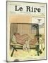 Protection from Mosquitoes in the Colonies, from 'Le Rire', 31st August 1901-null-Mounted Giclee Print