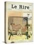 Protection from Mosquitoes in the Colonies, from 'Le Rire', 31st August 1901-null-Stretched Canvas