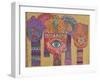 Protective Amulets, 1992-Laila Shawa-Framed Giclee Print