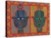 Protective Hands, 1992-Laila Shawa-Stretched Canvas