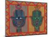 Protective Hands, 1992-Laila Shawa-Mounted Giclee Print