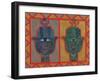 Protective Hands, 1992-Laila Shawa-Framed Giclee Print