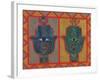 Protective Hands, 1992-Laila Shawa-Framed Giclee Print