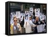 Protest by Mothers of the Missing (Desaparasidos), Chile, South America-Aaron McCoy-Framed Stretched Canvas