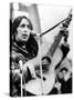 Protest Folk Singer Joan Baez Performing in 1965-null-Stretched Canvas