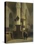 Protestant Church Interior-Johannes Bosboom-Stretched Canvas