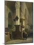 Protestant Church Interior-Johannes Bosboom-Mounted Art Print