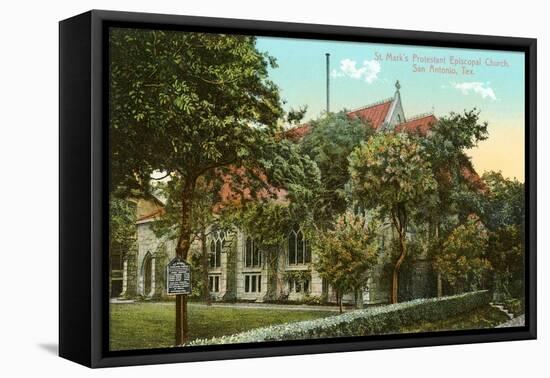 Protestant Episcopal Church, San Antonio, Texas-null-Framed Stretched Canvas