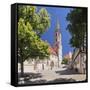 Protestant Town Church, Schorndorf, Swabian Wood, Baden Wurttemberg, Germany-Markus Lange-Framed Stretched Canvas