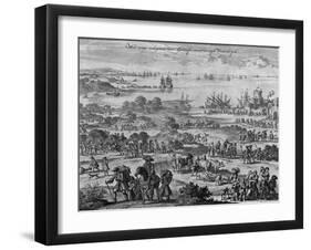 Protestants Leaving France-Jan Luyken-Framed Giclee Print