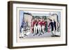 Proteus, In His Managerial Capacity, Greets the King-Pierce Egan-Framed Premium Giclee Print