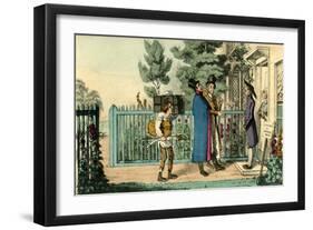 Proteus in search of Lodgings-Theodore Lane-Framed Giclee Print