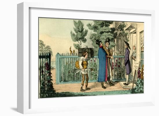 Proteus in search of Lodgings-Theodore Lane-Framed Giclee Print