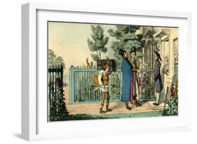 Proteus in search of Lodgings-Theodore Lane-Framed Giclee Print